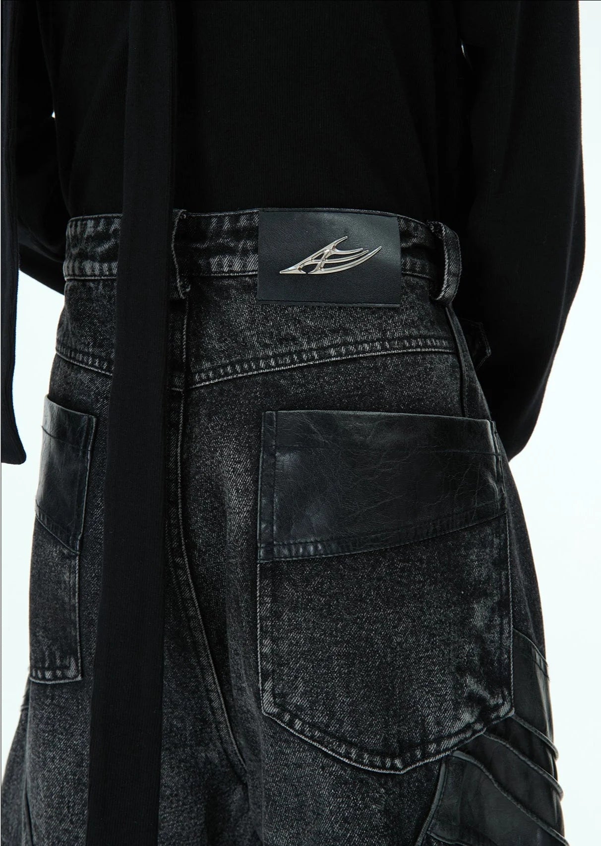 Opium Argue Culture Wide Denim Pants - Fuga Studios