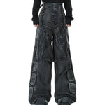 Opium Argue Culture Wide Denim Pants - Fuga Studios