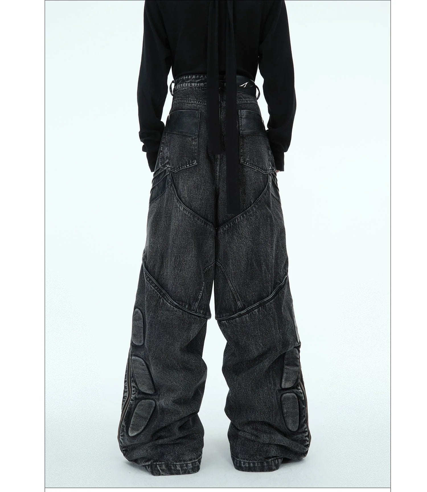 Opium Argue Culture Wide Denim Pants - Fuga Studios