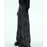 Opium Argue Culture Wide Denim Pants - Fuga Studios