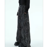 Opium Argue Culture Wide Denim Pants - Fuga Studios