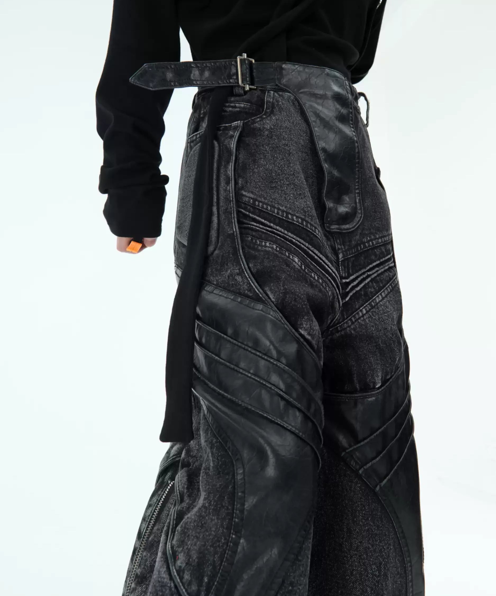 Opium Argue Culture Wide Denim Pants - Fuga Studios