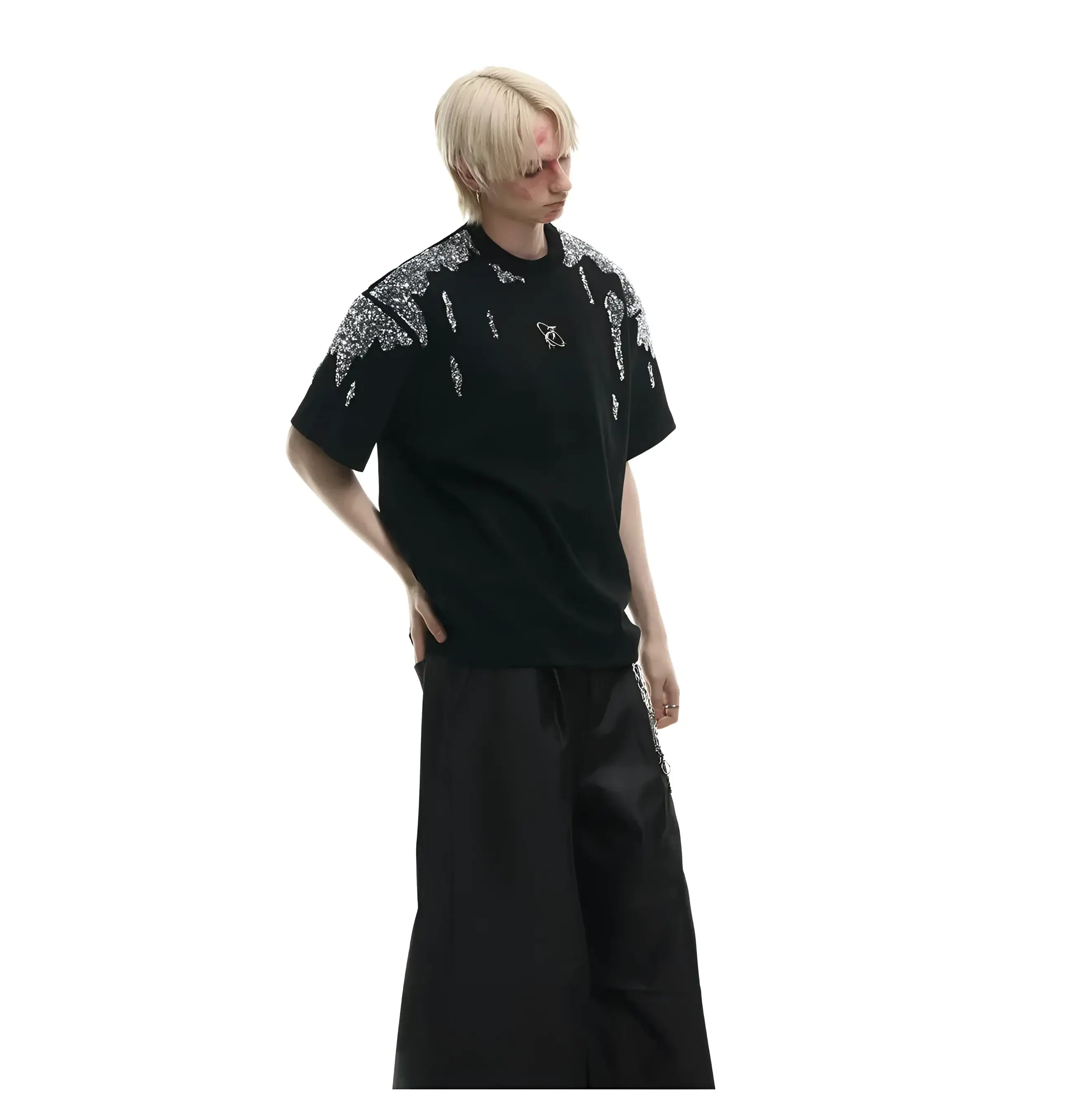 Opium ARGUECULTURE Cosmic Sequin T-Shirt - Fuga Studios