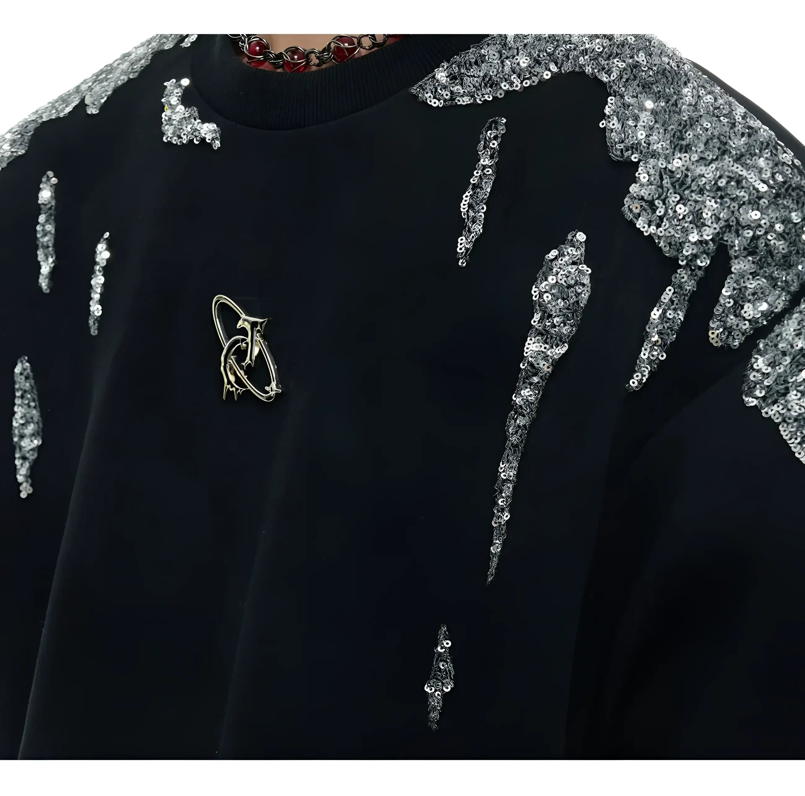Opium ARGUECULTURE Cosmic Sequin T-Shirt - Fuga Studios