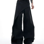 Opium Asymmetric Wide-Leg Hose - Fuga Studios