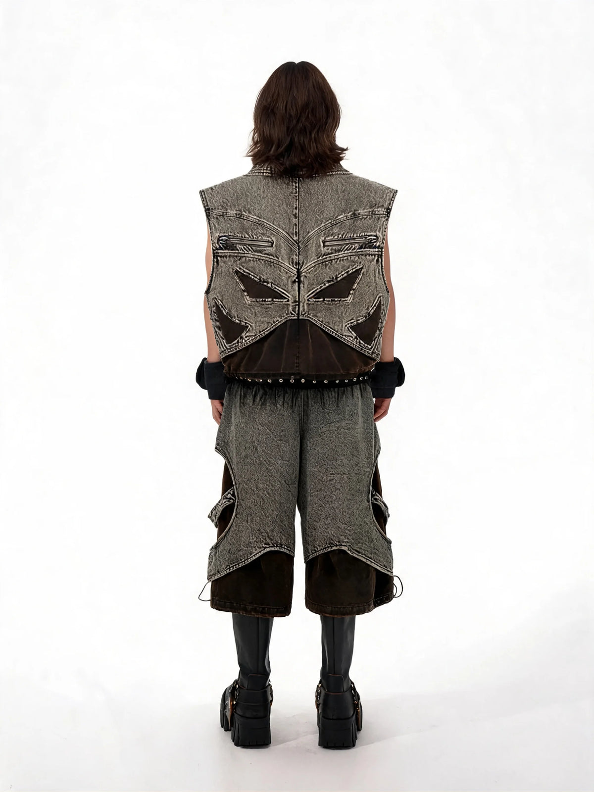 Opium Avant-Garde Denim Set Y223 - Fuga Studios