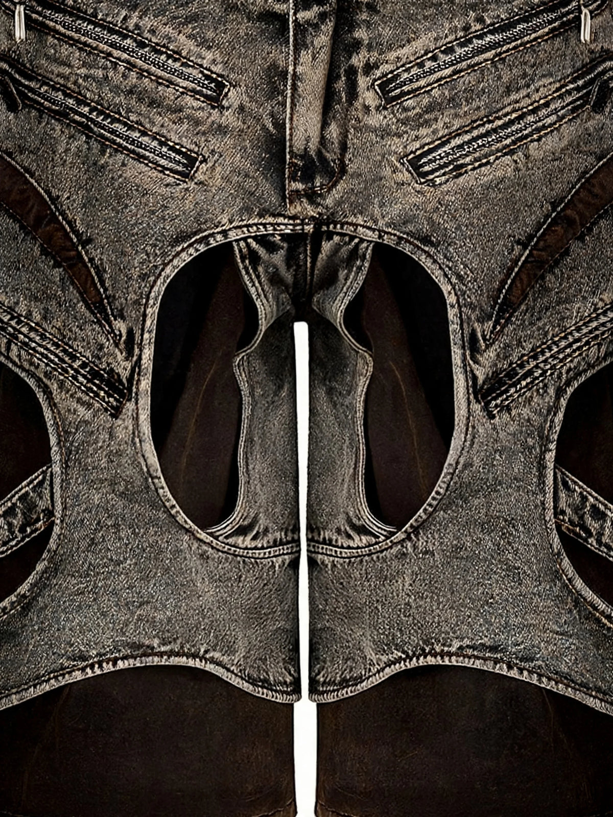 Opium Avant-Garde Denim Set Y223 - Fuga Studios