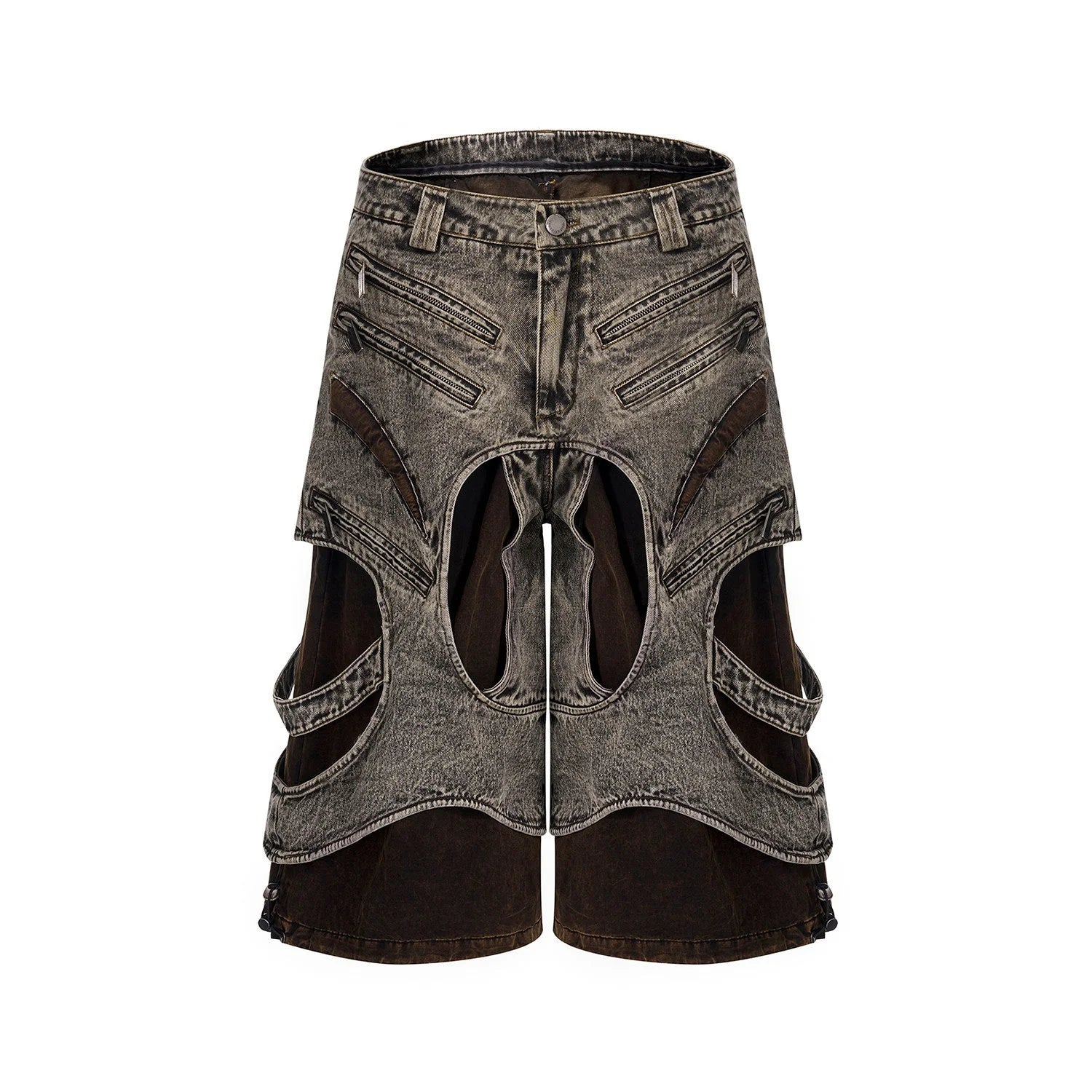 Opium Denim Set. Cutouts, Acid Wash. | Fūga Studios Opium Denim Set. Cutouts, Acid Wash. | Fūga Studios