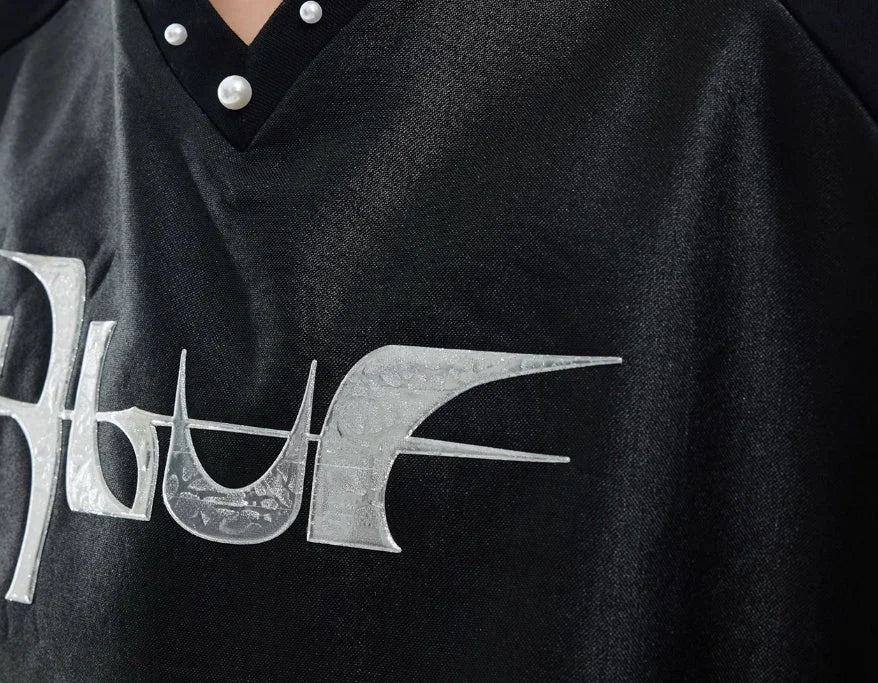 Opium Blur V-Neck Shirt - Fuga Studios