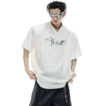 Opium Blur V-Neck Shirt - Fuga Studios