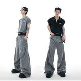 Opium Contrast Stitch Polo Vest - Fuga Studios