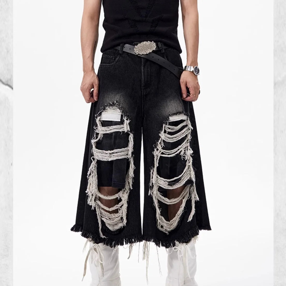 Opium Cord Detail Jorts - Fuga Studios