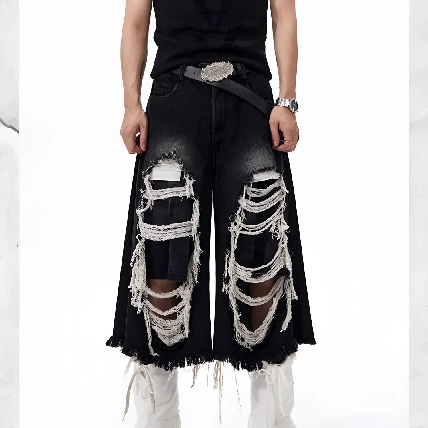 Opium Cord Detail Jorts - Fuga Studios