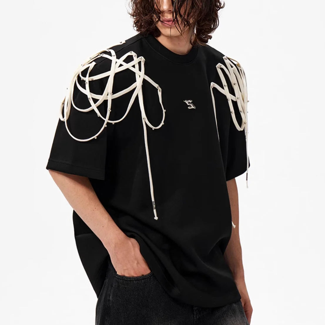 Opium Cord Detail Shirt - Fuga Studios