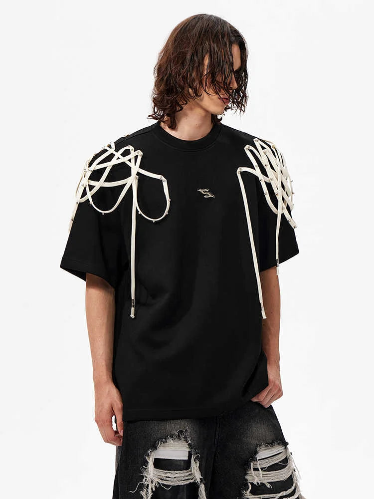 Opium Cord Detail Shirt - Fuga Studios