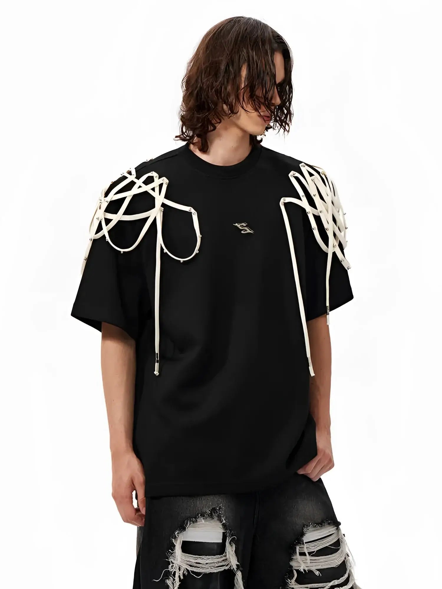 Opium Cord Detail Shirt - Fuga Studios
