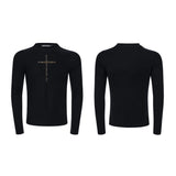 Placeholder Mens Crew-neck Cross Long-sleeve T-shirt - Fuga Studios