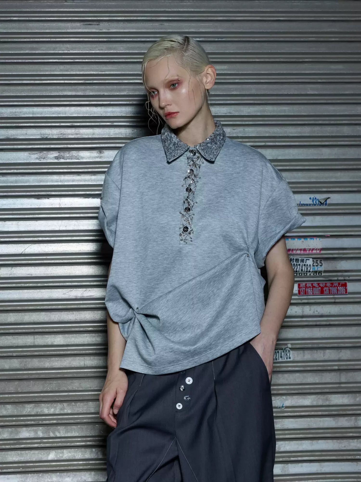 Opium Crystal Collar Polo - Fuga Studios