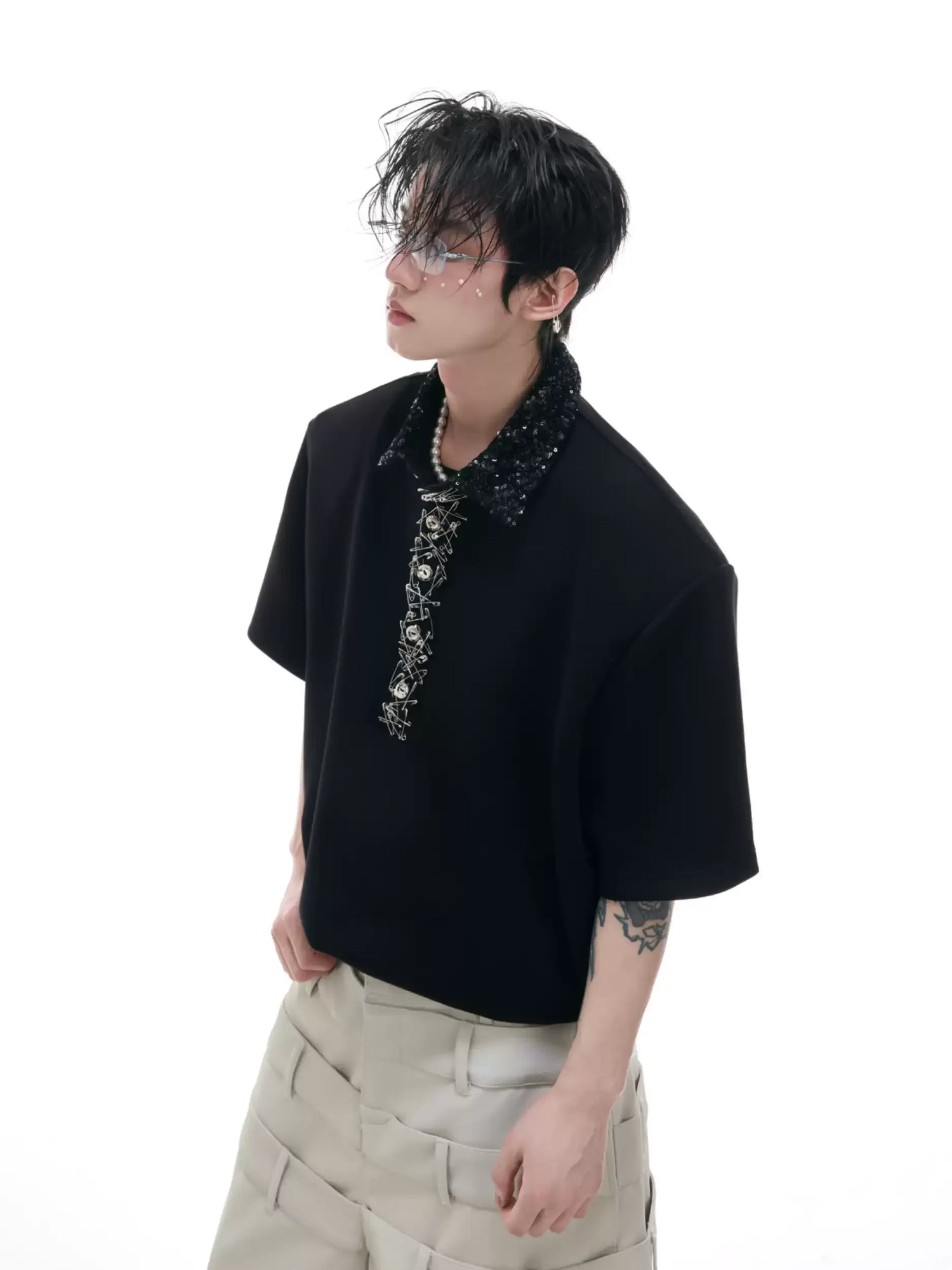 Opium Crystal Collar Polo - Fuga Studios