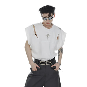 Opium Cut-Out Shoulder Shirt · Archive · Weiß / L