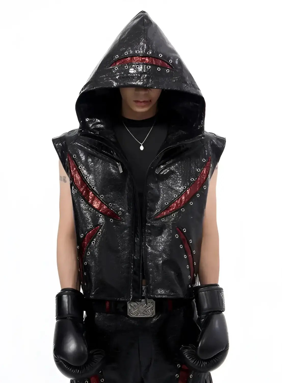 Opium 사이버펑크 가죽 세트