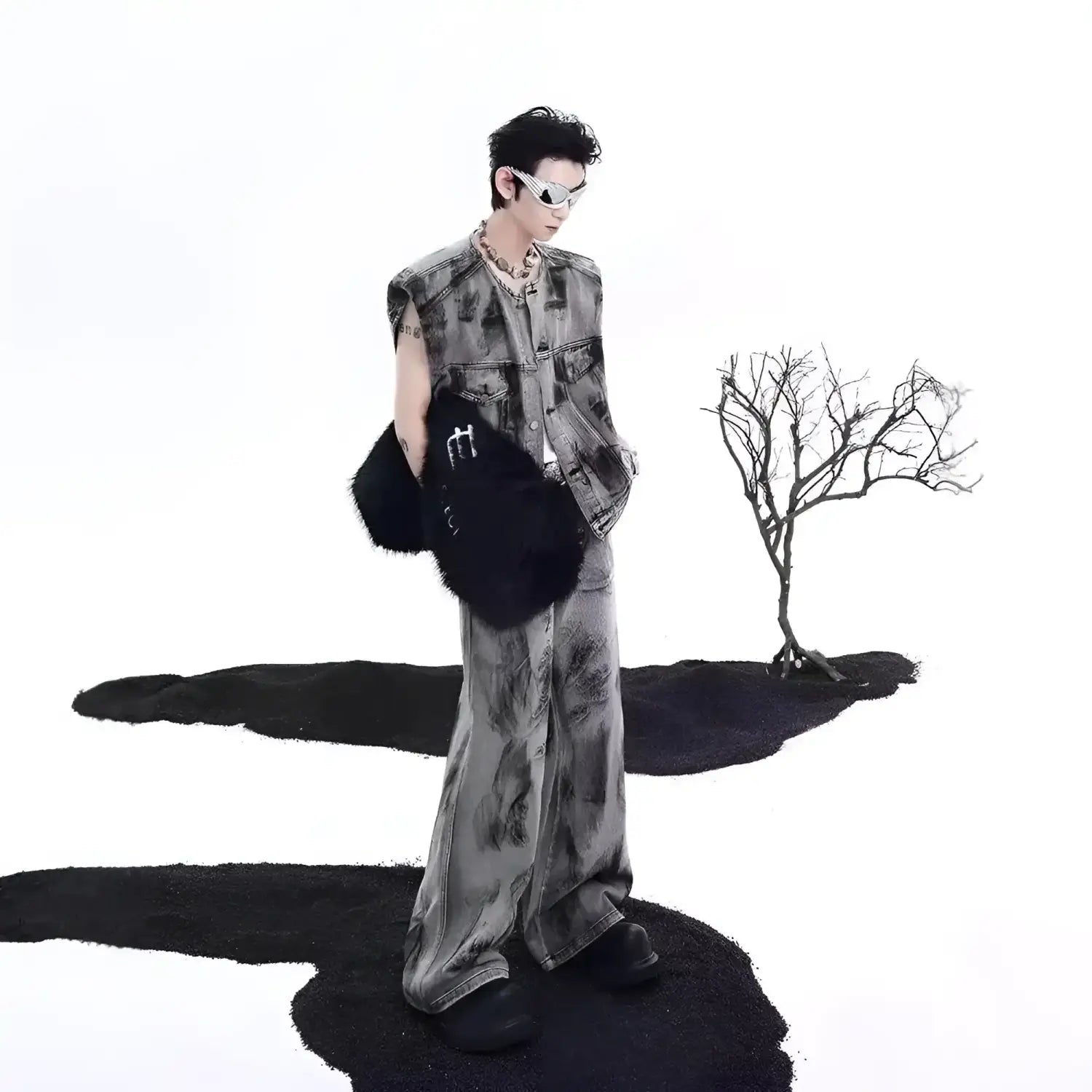 Opium Denim Distressed Set