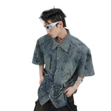 Opium Denim Jacket Shirt - Fuga Studios