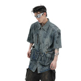 Opium Denim Jacket Shirt - Fuga Studios