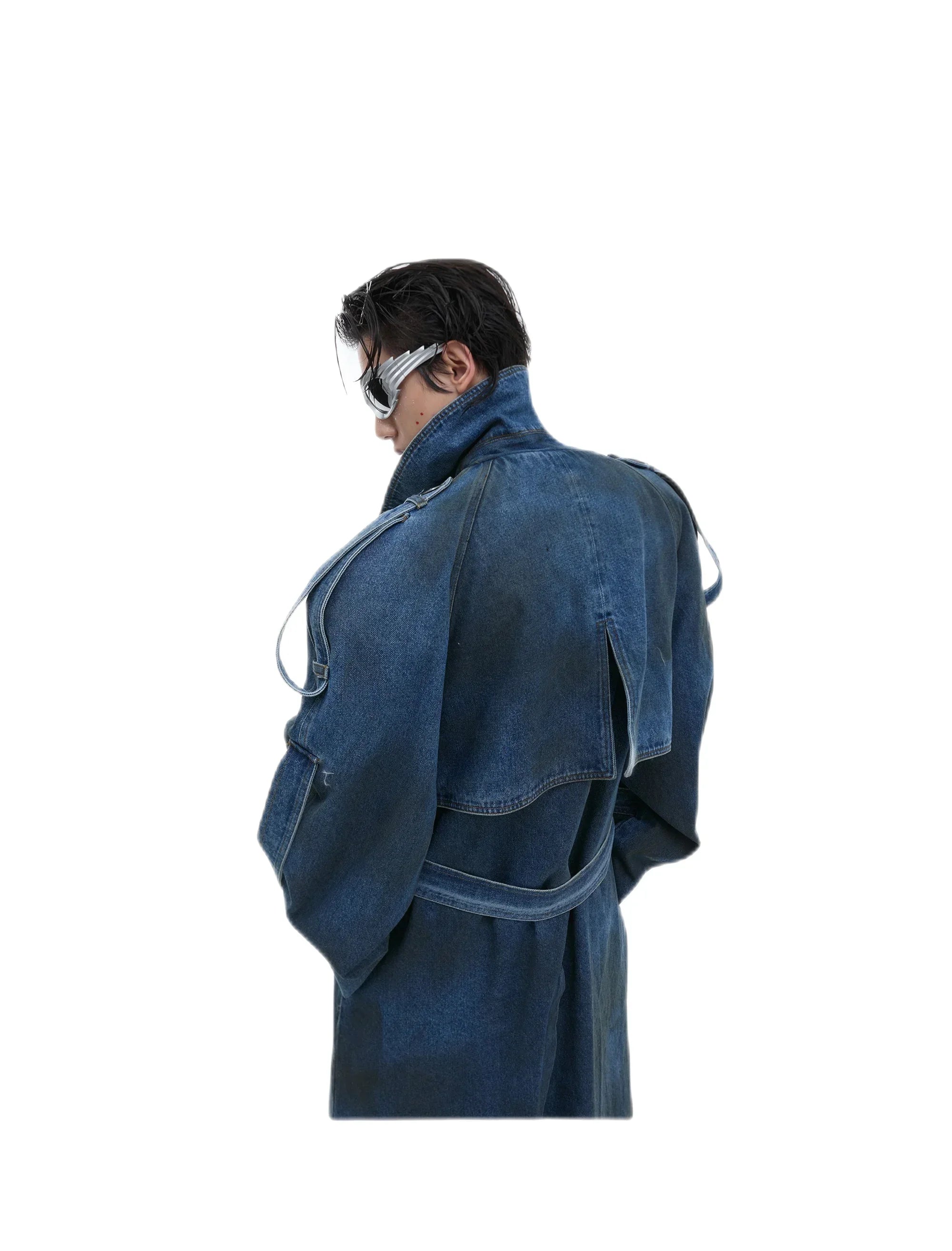 Opium Denim Matrix Coat - Fuga Studios