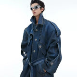 Opium Denim Matrix Coat - Fuga Studios