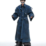 Opium Denim Matrix Coat - Fuga Studios