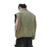 Opium Denim Vest - Fuga Studios