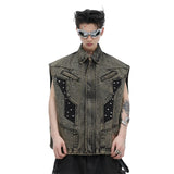 Opium Denim Vest - Fuga Studios