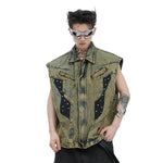 Opium Denim Vest - Fuga Studios