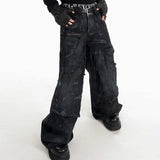 Opium Denim Wide-leg Pants - Fuga Studios