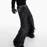 Opium Denim Wide-leg Pants - Fuga Studios