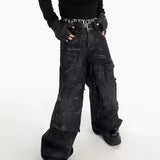 Opium Denim Wide-leg Pants - Fuga Studios