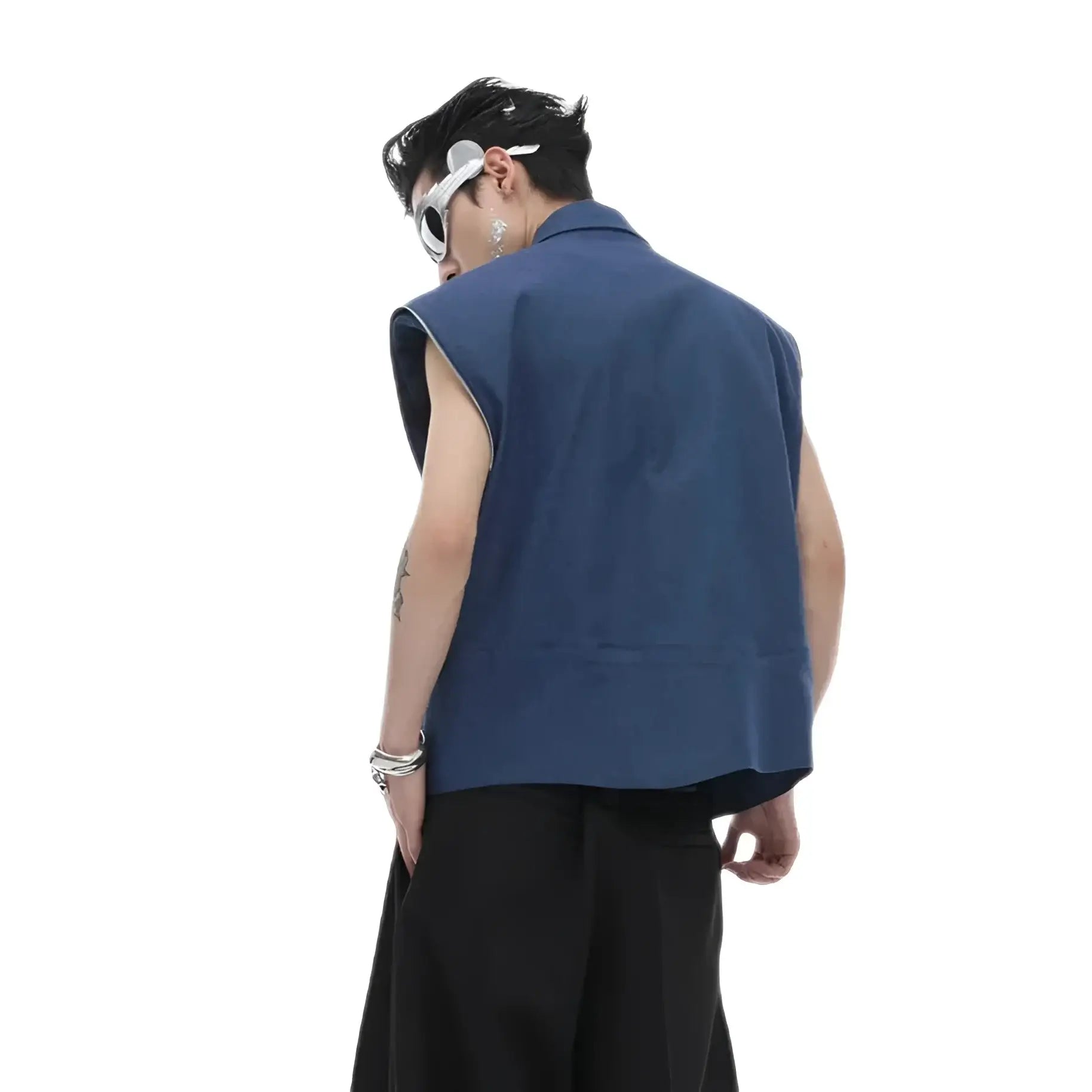 Opium Detachable Sleeves Shirt - Fuga Studios