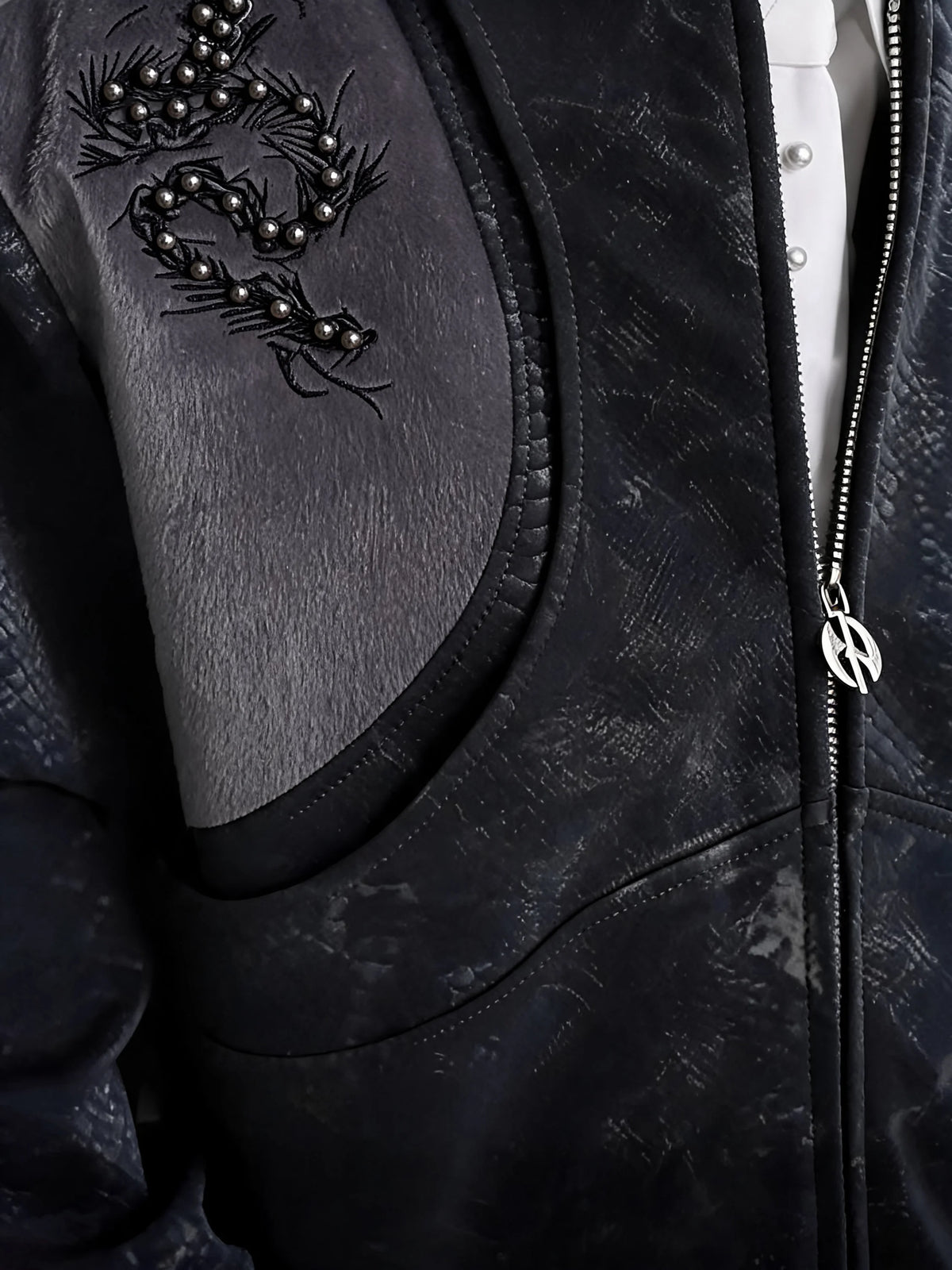 Opium Dragon Embroidery Jacket - Fuga Studios
