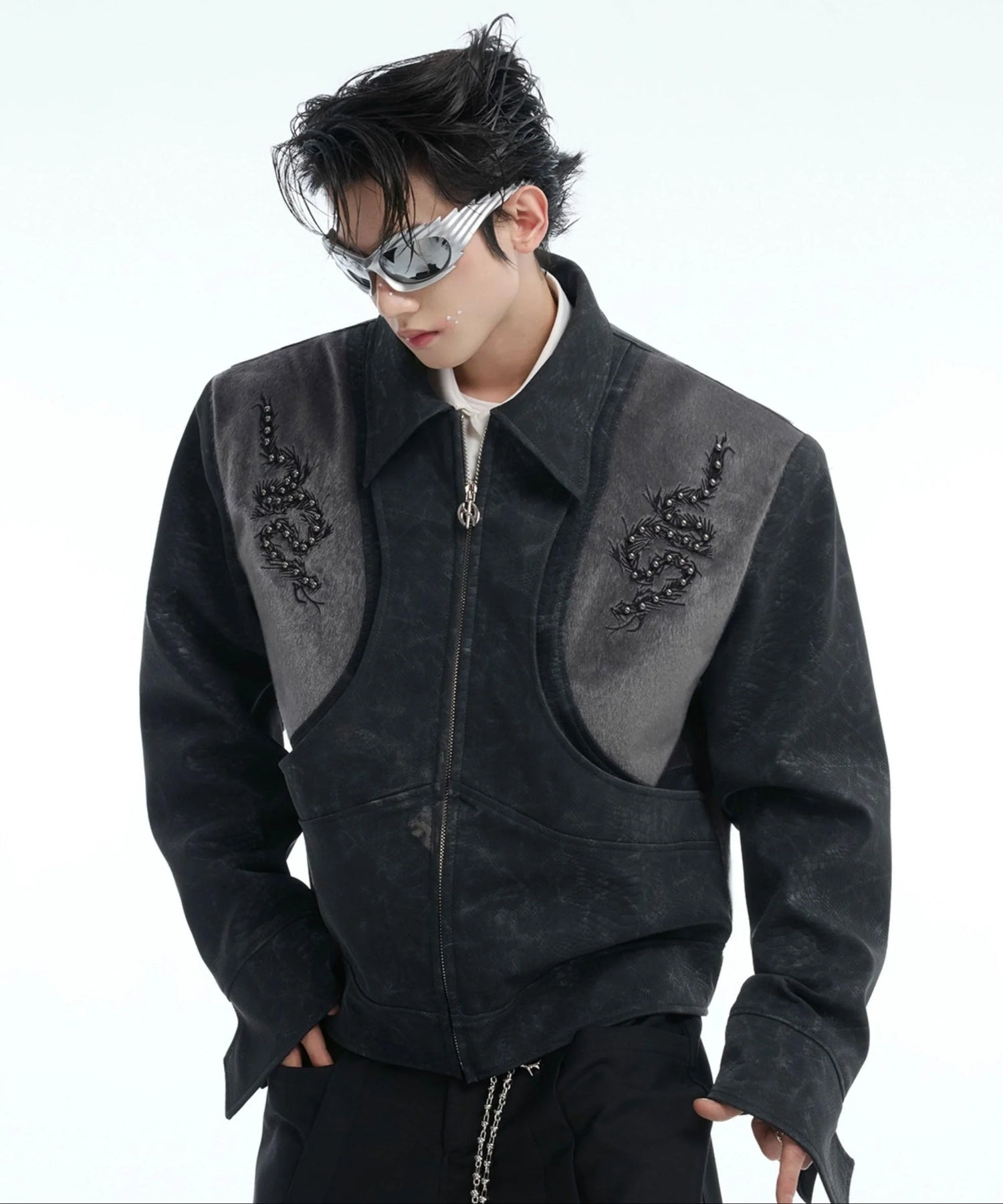Opium Dragon Embroidery Jacket - Fuga Studios