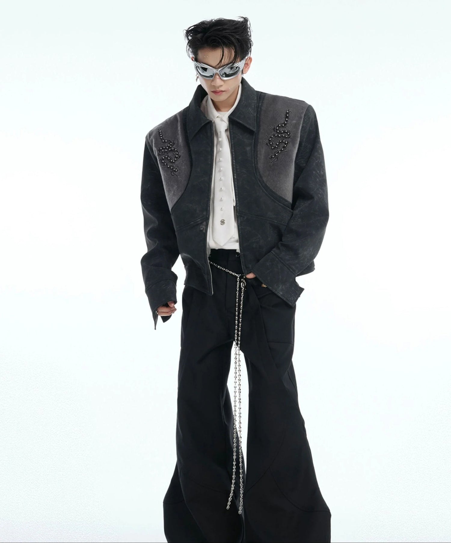 Opium Dragon Embroidery Jacket - Fuga Studios