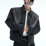 Casaco Com Bordado De Dragão De Ópio