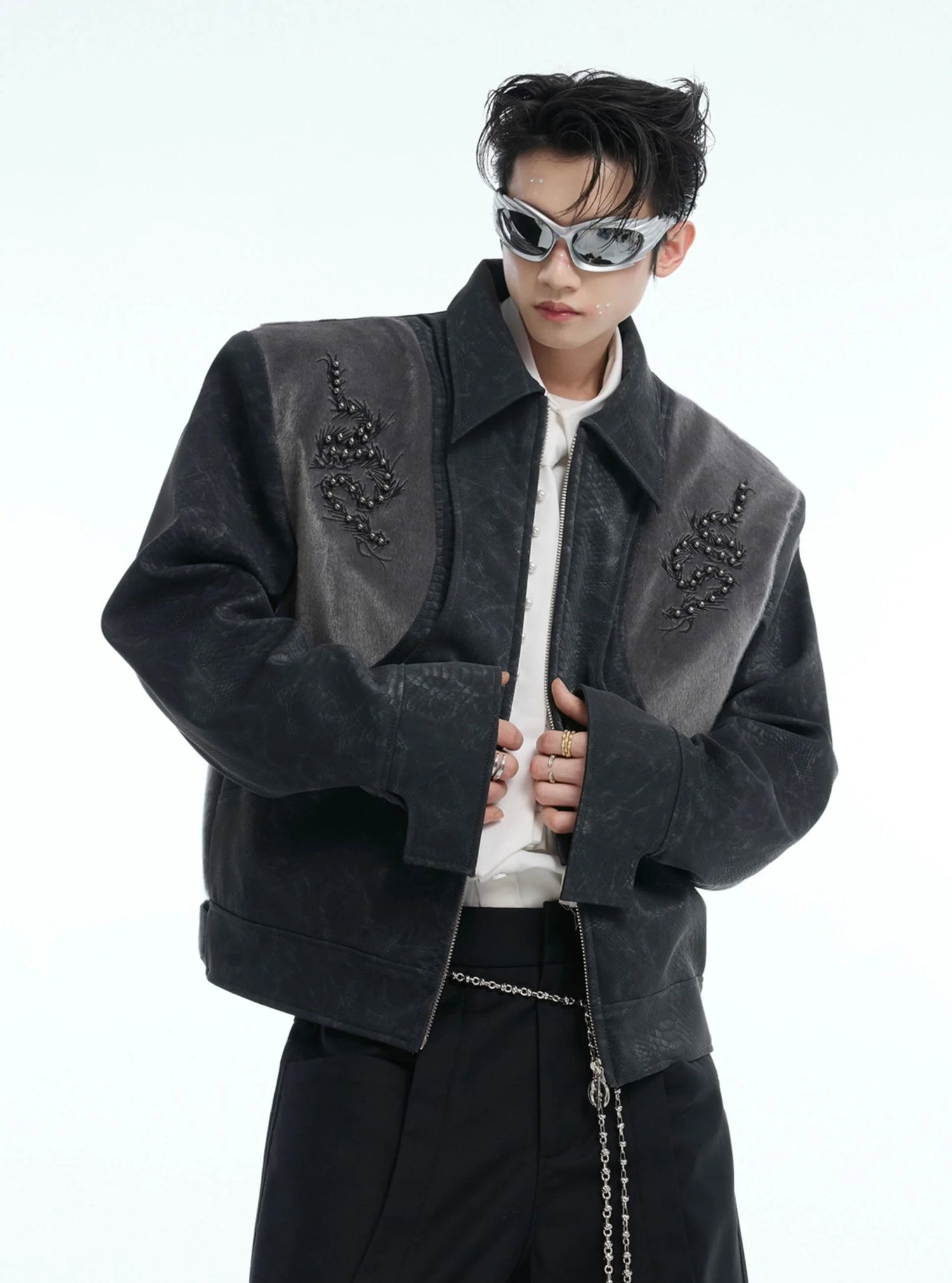 Opium Dragon Embroidery Jacket - Fuga Studios