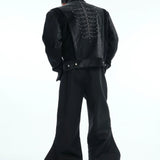 Casaco Com Bordado De Dragão De Ópio