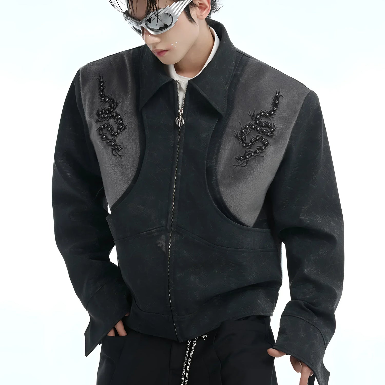 Opium Dragon Embroidery Jacket - Fuga Studios