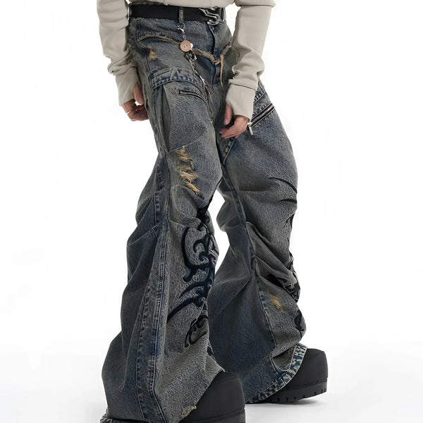 opium-dragon-flare-denim-jeans
