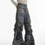 Opium Dragon Flare Denim Jeans - Fuga Studios