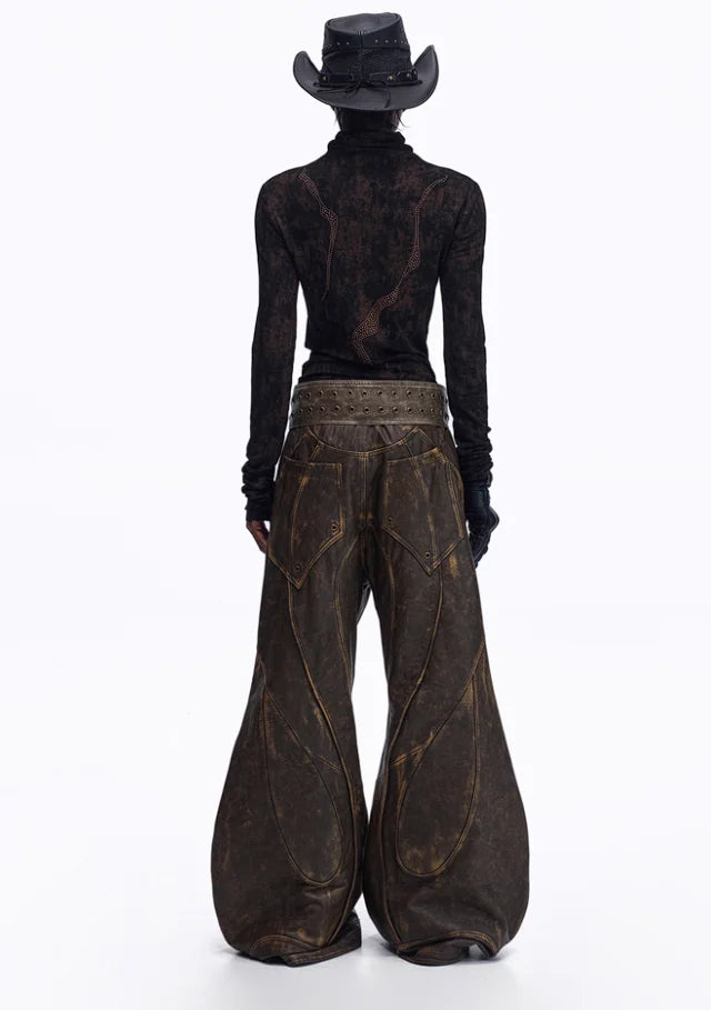 Opium Dragon Rhinestone Turtleneck Top - Fuga Studios