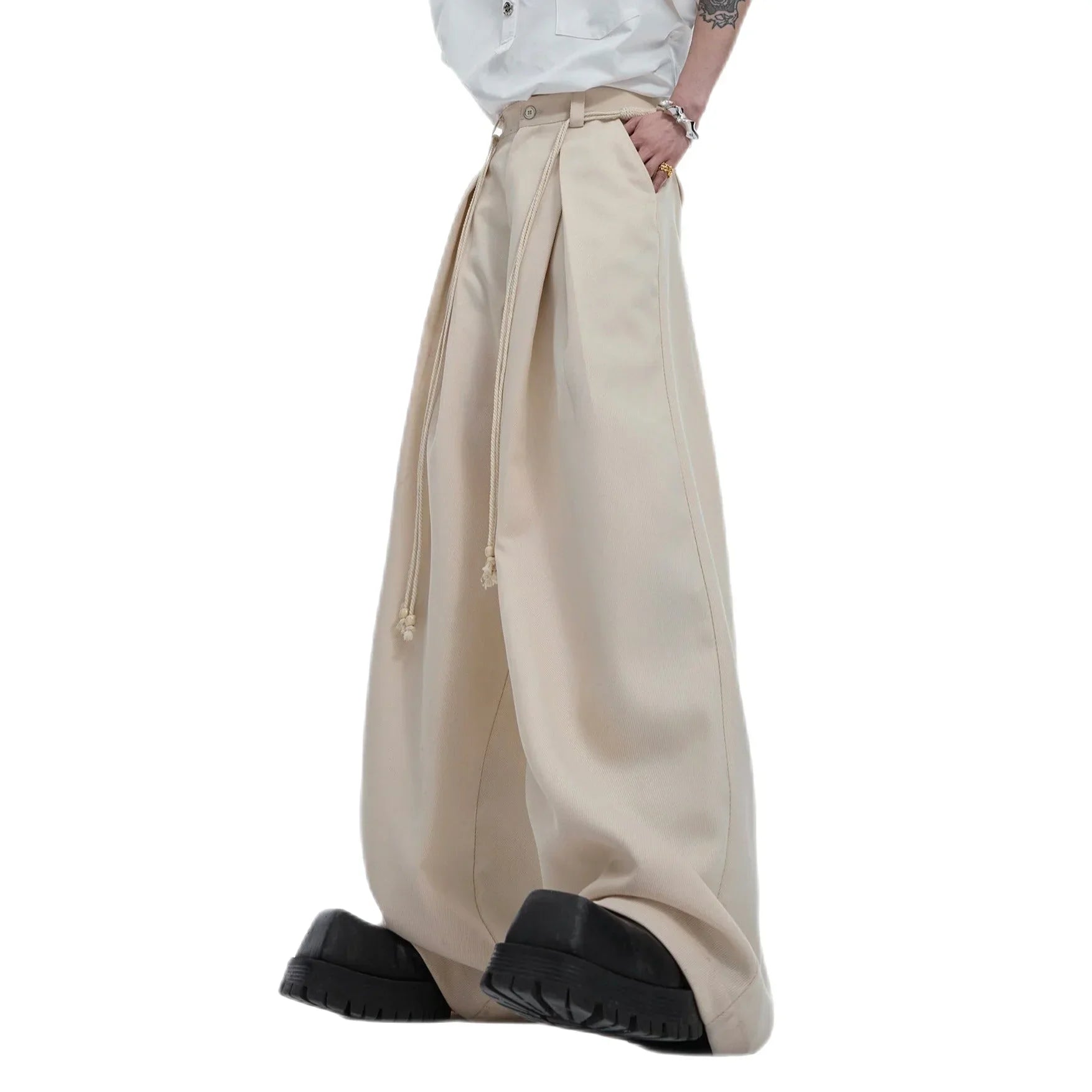 Opium Drawstring Casual Pants - Fuga Studios