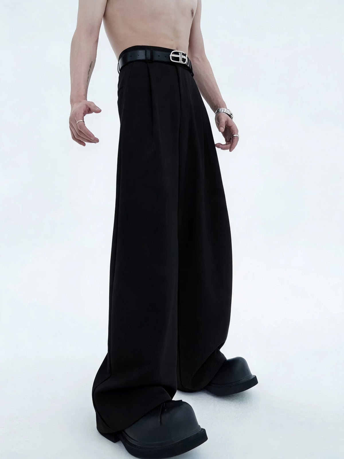 Opium Elegance Wide Pants - Fuga Studios